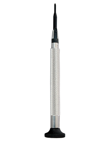 Silver Alloy Handle Screwdriver