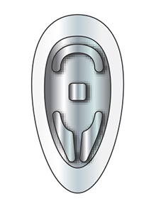 Symmetrical Silcone Nose Pads